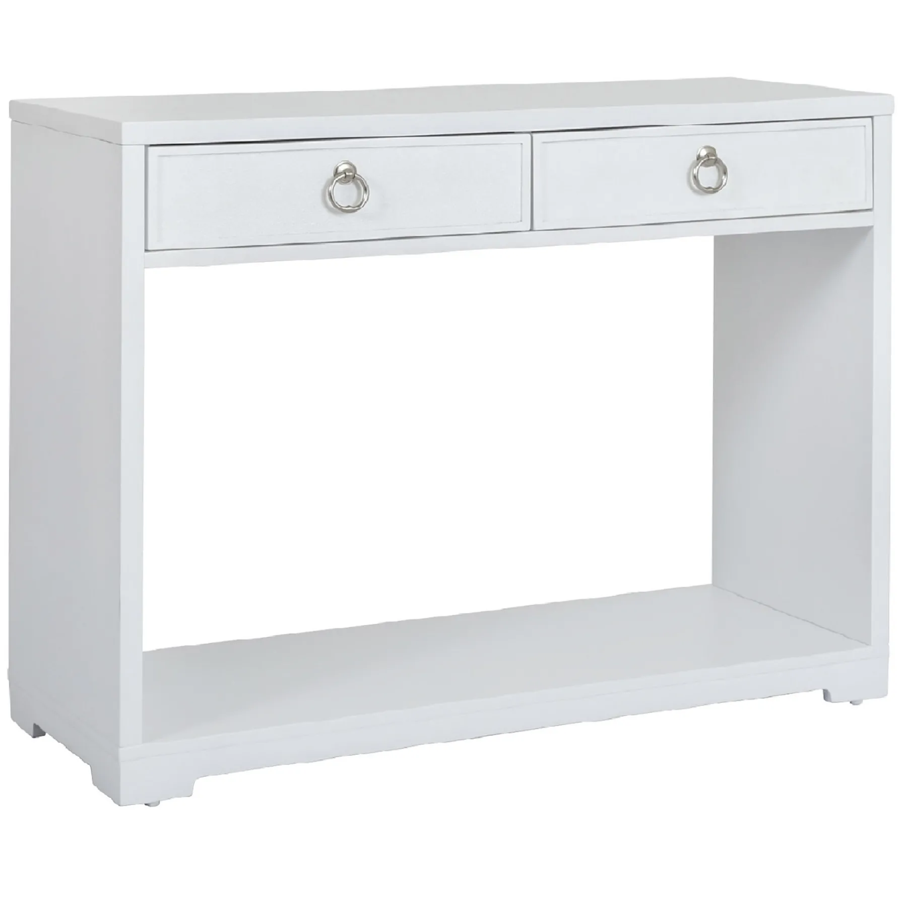 * Providence Clara White Console Table Flash Sale< Entryway Furniture