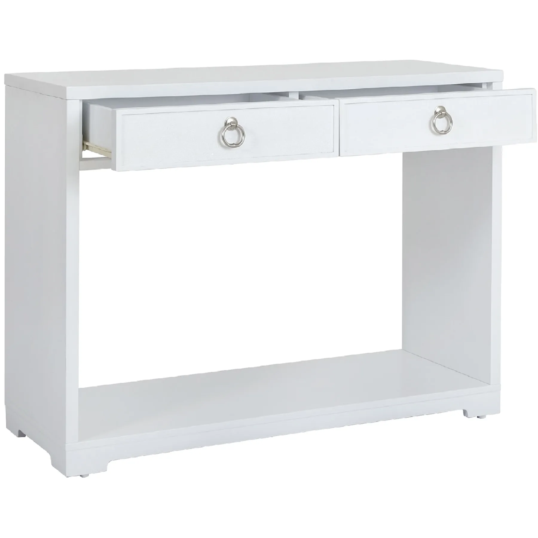 * Providence Clara White Console Table Flash Sale< Entryway Furniture