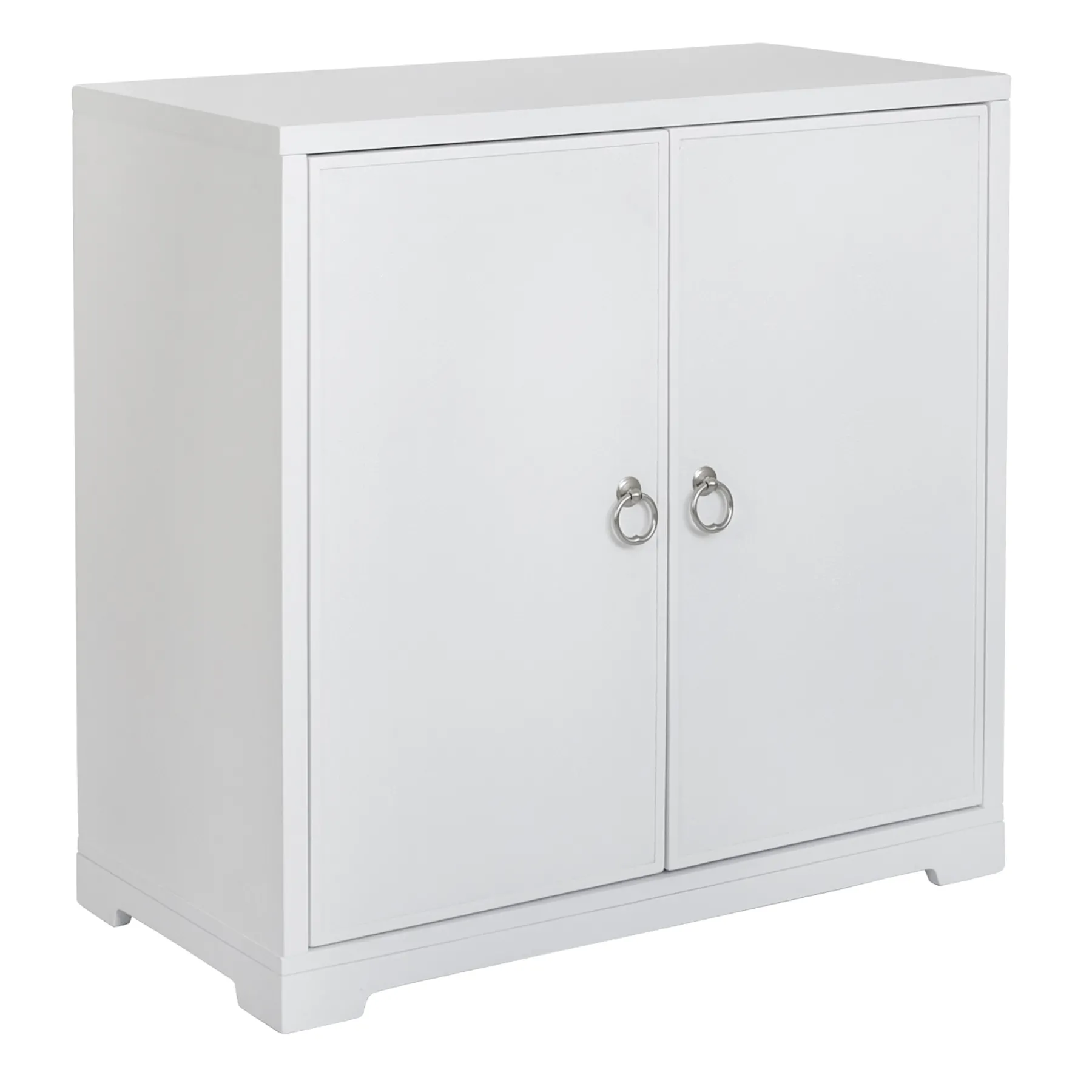 * Providence Clara White 2-Door Cabinet Opening Sales< Cabinets & Chests