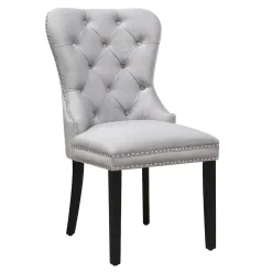 * Providence Grey Ring Back Dining Chair, Kd Clearance< Dining Chairs & Benches