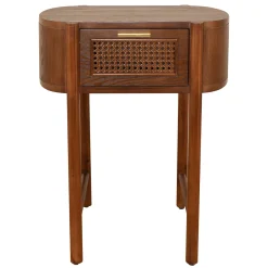 * Reston Round-Corner End Table Premium< Coffee & End Tables