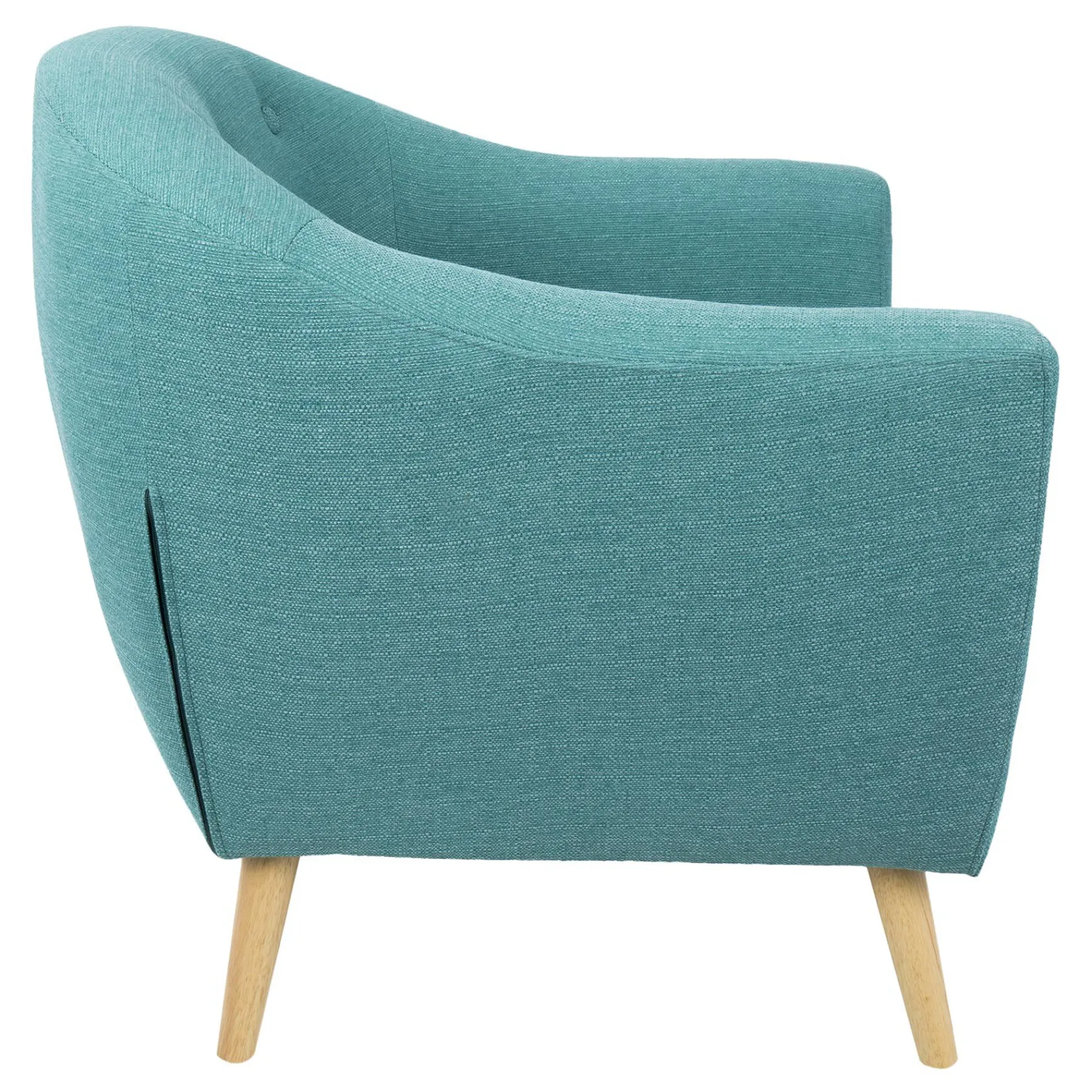 * Rockwell Teal Mid-Century Modern Accent Chair Gift Selection< Accent Chairs