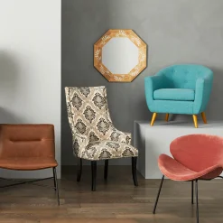 * Rockwell Teal Mid-Century Modern Accent Chair Gift Selection< Accent Chairs
