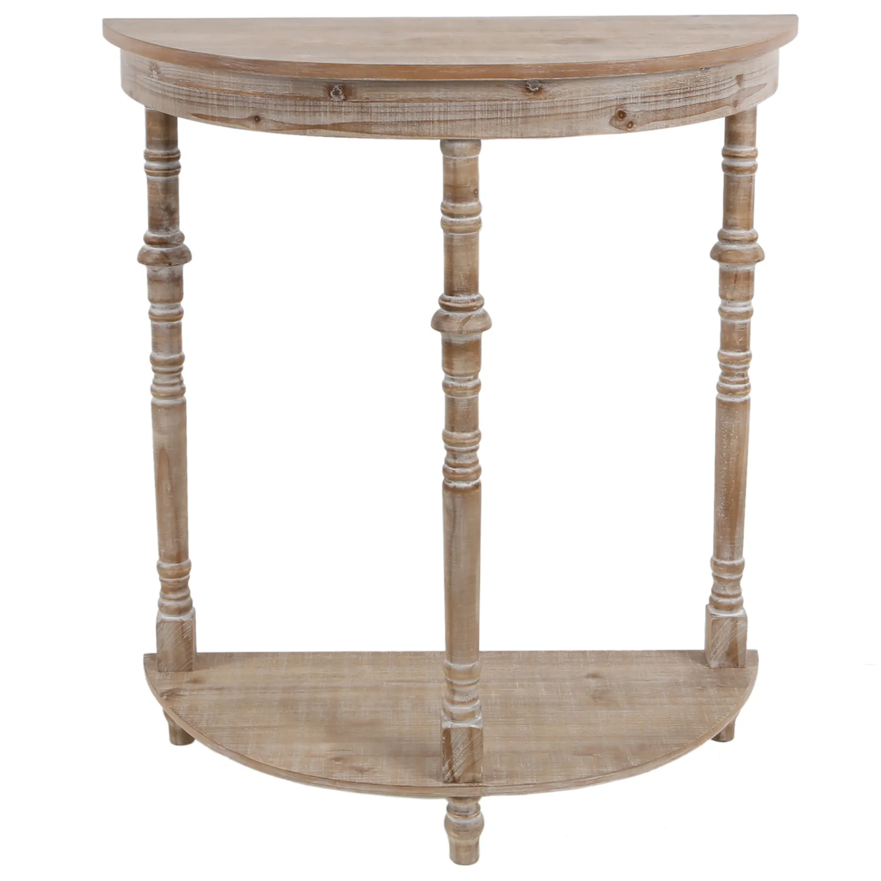 * Rounded Turned Leg Wooden Console Low Price< Entryway Furniture