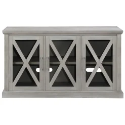 * Rowan 3-Drawer Grey Cabinet Good Quality< Cabinets & Chests