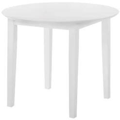 * Sophia White Round Dining Table, 35 Promotion< Dining Tables & Sets