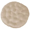 * Suede Papasan Cushion, Tan Promotion< Accent Chairs