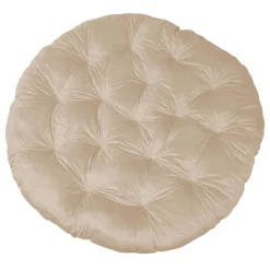 * Suede Papasan Cushion, Tan Promotion< Accent Chairs