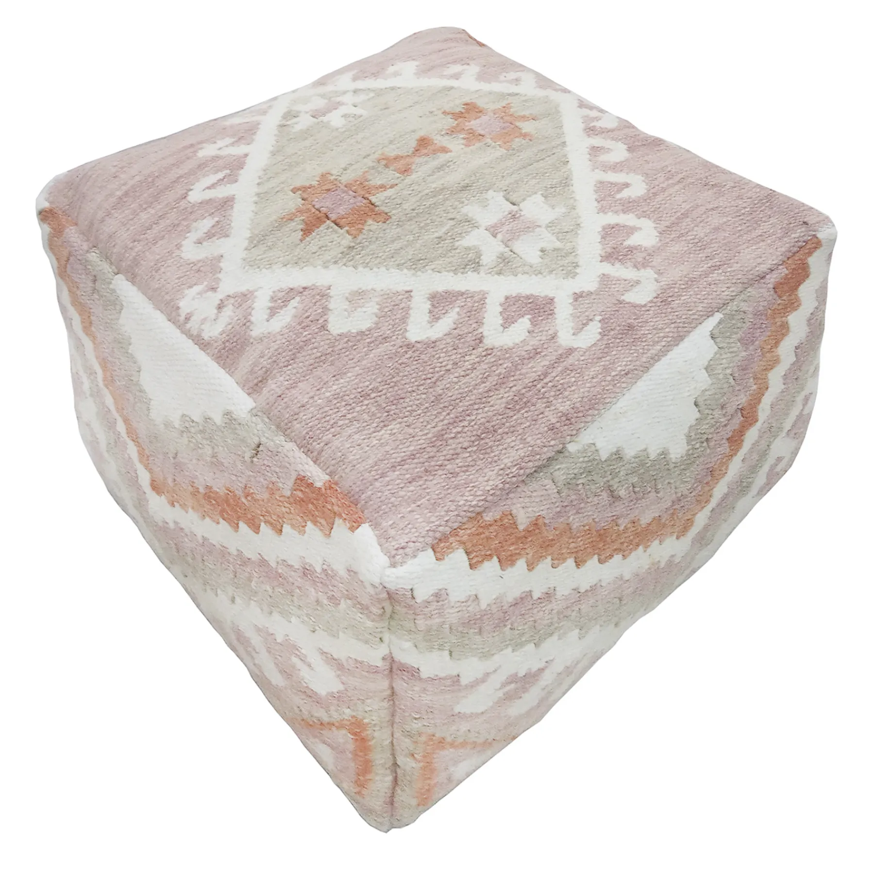 * Tracey Boyd Woven Kilim Pouf, 20 13 Low Price< Bedroom