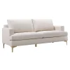 * Tribeca Ivory Upholstered Sofa Opening Sales< Sofas & Settees & Loveseats
