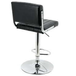 * Warren Adjustable Barstool, Black Discount< Barstools