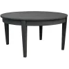 * Wooden Slat Round Coffee Table Online Discount< Coffee & End Tables
